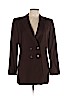 Escada 100% Wool Brown Wool Blazer Size EU 40 / US 10 - photo 1