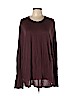 James Perse 100% Cotton Purple Long Sleeve T-Shirt Size Lg (3) - photo 1