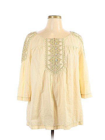 Nurture 3/4 Sleeve Blouse (view 1)