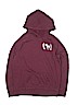 Abercrombie 100% Cotton Burgundy Pullover Hoodie Size 11 - 12 - photo 1