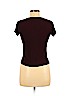 Brandy Melville Burgundy Short Sleeve Top One size - photo 2