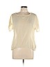Unbranded Ivory Short Sleeve Blouse Size 3X - photo 1