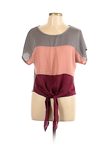 American Rag Cie Short Sleeve Blouse (view 1)