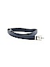 White House Black Market 100% Leather Solid Blue Leather Belt Size XXS - photo 1