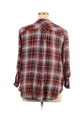 Intro 3/4 Sleeve Button-Down Shirt (view 2)