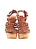 Charlotte Russe Brown Wedges Size 9 - photo 2