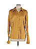 Lane Bryant Yellow Long Sleeve Button-Down Shirt Size 14 - 16 Plus - photo 1