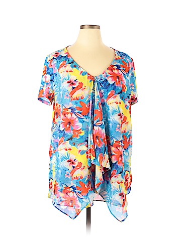 NY Collection Short Sleeve Top (view 1)