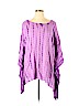 Westbeach 100% Viscose Purple Poncho Size 2X - photo 1