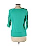 Iz Byer Teal Short Sleeve Top Size L - photo 2