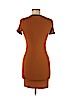 Forever 21 Orange Casual Dress Size S - photo 2