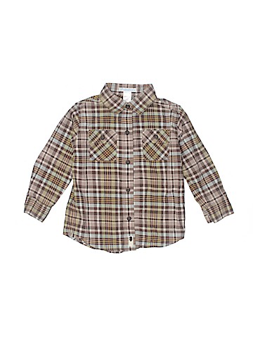 Janie and Jack Long Sleeve Button-Down Shirt (view 1)