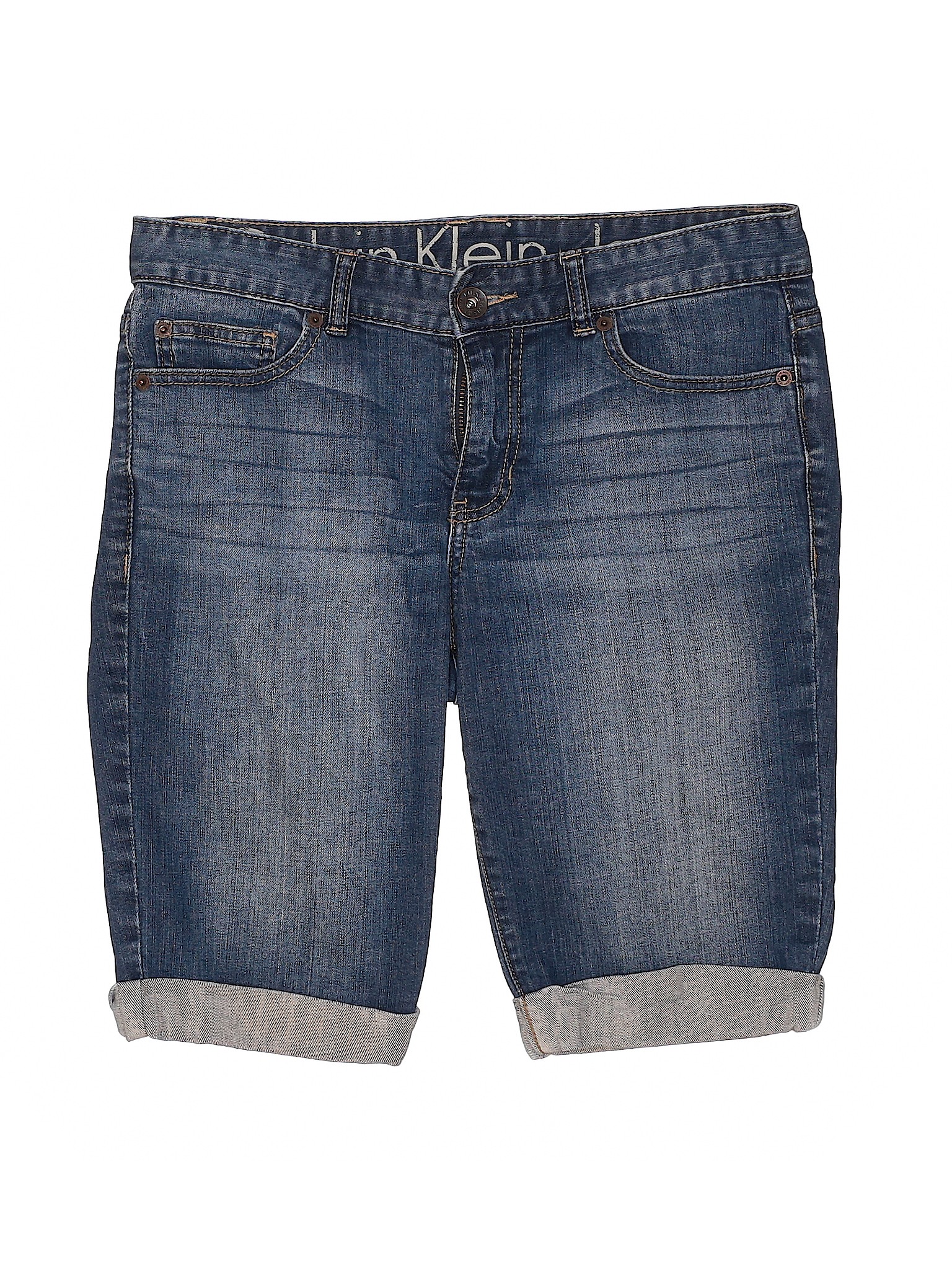 calvin klein jean shorts womens