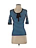 Marc Jacobs 100% Cotton Blue Short Sleeve Top Size XS - photo 1