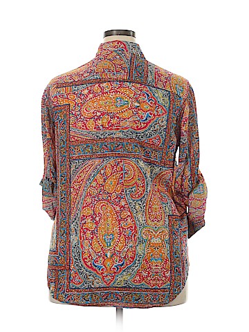 Jones New York Sport Long Sleeve Button-Down Shirt (view 2)