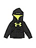 Under Armour 100% Polyester Black Zip Up Hoodie Size 2T - photo 1