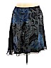 Lafayette 148 New York 100% Silk Black Silk Skirt Size 24 - photo 1