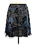 Lafayette 148 New York 100% Silk Black Silk Skirt Size 24 - photo 2