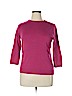 Talbots 100% Cashmere Pink Cashmere Pullover Sweater Size XL - photo 1