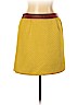 HD in Paris 100% Polyester Yellow Casual Skirt Size 10 - photo 2