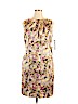 Tahari 100% Silk Yellow Casual Dress Size 14 - photo 1