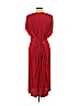 Zara 100% Polyester Red Cocktail Dress Size L - photo 2