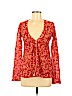Free People Orange Wool Cardigan Size M - photo 1