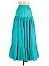 Calypso St. Barth 100% Silk Blue Silk Skirt Size M - photo 1