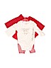 Carter's 100% Cotton Solid White Long Sleeve Onesie 0-3 MO / 3 MO - photo 2