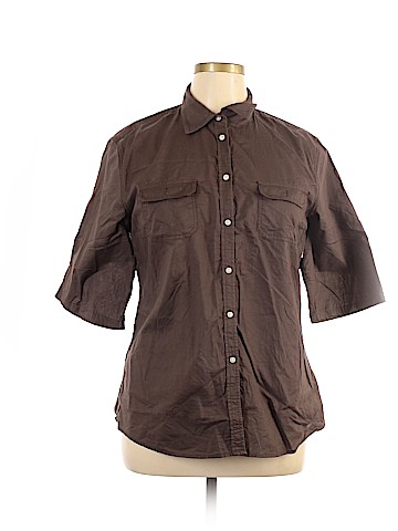 Gap Outlet Short Sleeve Button-Down Shirt (view 1)
