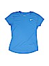 Nike 100% Polyester Blue Active T-Shirt Size S (kids) - photo 1