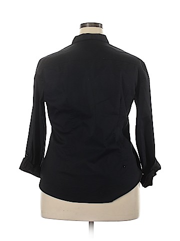 7th Avenue Design Studio New York & Company Long Sleeve Button-Down Shirt (view 2)