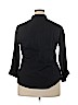 7th Avenue Design Studio New York & Company 100% Cotton Black Long Sleeve Button-Down Shirt Size XL - photo 2