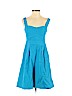 Nanette Lepore Blue Casual Dress Size 4 - photo 1