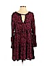 American Eagle Outfitters 100% Viscose Burgundy Casual Dress Size S (petite) - photo 1