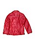 Assorted Brands 100% Cotton Red Faux Leather Jacket Size 5 - 6 - photo 2