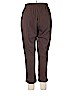 Woman Within Brown Casual Pants Size 14 (M) - photo 2