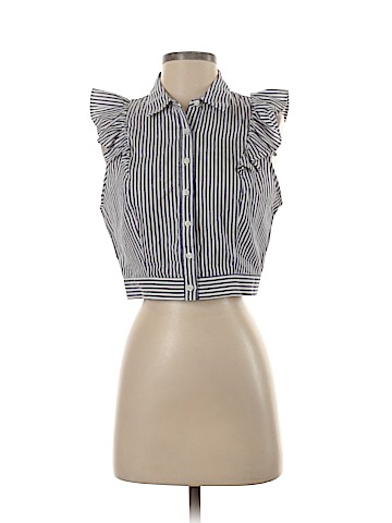 Forever 21 Short Sleeve Button-Down Shirt (view 1)