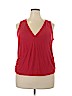 Forever 21 Red Short Sleeve Top Size 2X - photo 1