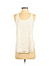 Candie's 100% Polyester Ivory Sleeveless Blouse Size S - photo 1