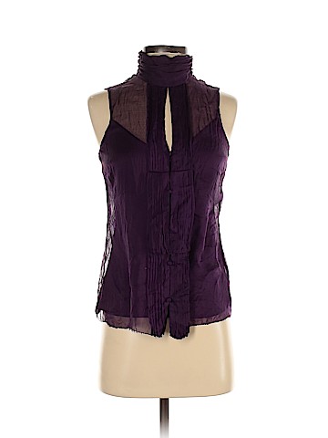 Vertigo Paris Sleeveless Silk Top (view 1)