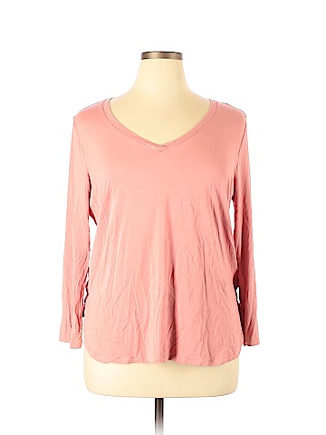 Old Navy 3/4 Sleeve T-Shirt (view 1)