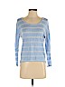 Self Esteem Blue Long Sleeve Top Size S - photo 1