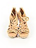 Aldo 100% Leather Tan Heels Size EU 35 - photo 2