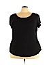 Worthington Black Short Sleeve Top Size 3X - photo 1