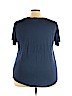 Boutique + Blue Short Sleeve Top Size 3X - photo 2