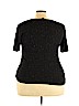 Lane Bryant Black Short Sleeve Top Size 22 - photo 2