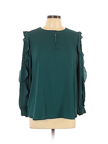 Ann Taylor LOFT Long Sleeve Blouse (view 1)