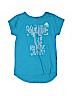 Adidas 100% Cotton Blue Short Sleeve T-Shirt Size 14 - photo 1