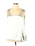 Rebel Wilson X Angels 100% Polyester Silver Sleeveless Blouse Size 1X - photo 1